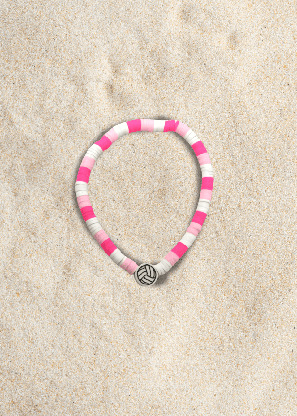Volleyball Pink Bracelet